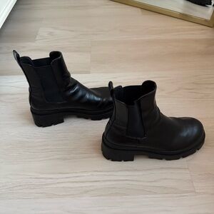 Zara Black Ankle Boots